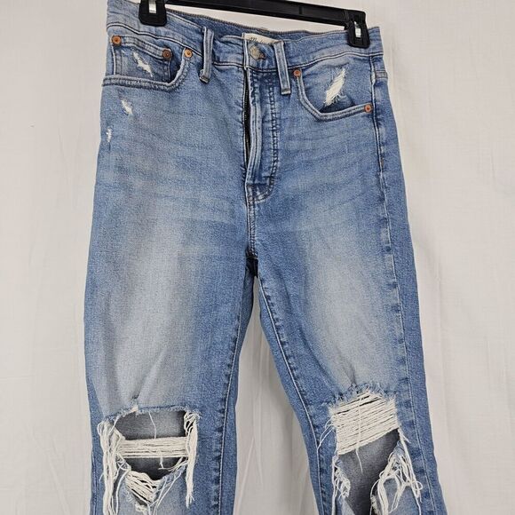Madewell Jeans Women's Size 27 The Perfect Vintage Jean High Rise Stretch Blue - Picture 4 of 8
